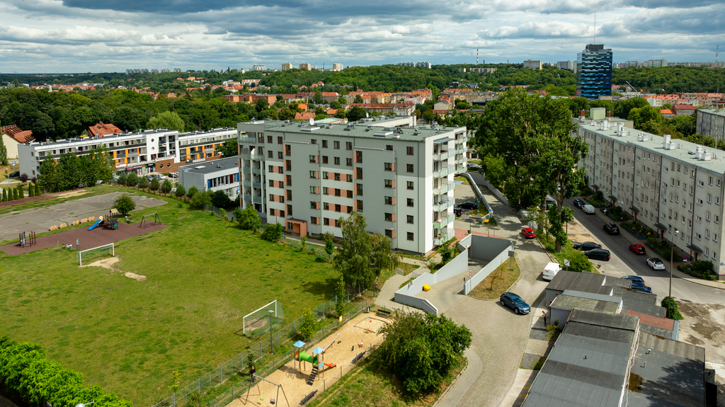 37,06 m² | 2 pokoje  | balkon 11,32 m² | miejsce p